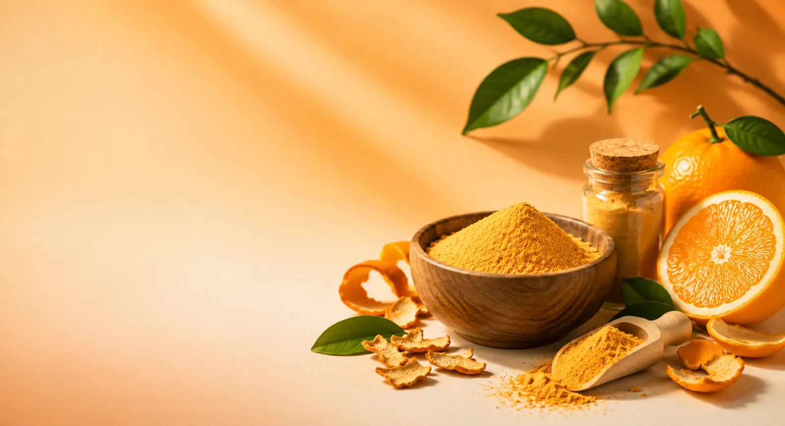Orange peel powder