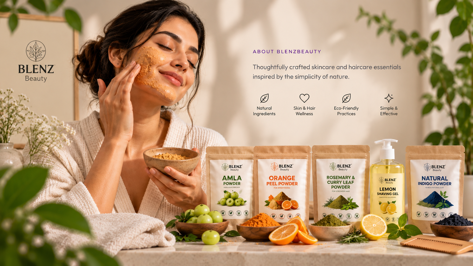 BlenzBeauty botanical beauty essentials